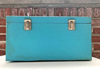 Vintage Platter - Pak 45s Double Carrying Case - Holds 100 Records W/index Cards
