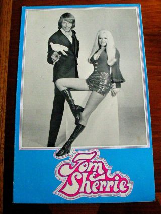 Vintage 1970s Tom And Sherrie Abbotts Magic Magician Show Brochure Program