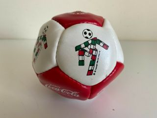 Italia ‘90 Coca - Cola Mini Soccer Ball World Cup 1990 Football - Good Cond. 3