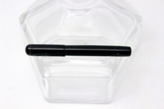 MONTBLANC Simplo NO.  BABY 00 ROMANIAN MILITARY Safety Fountain Pen (Rouge Noir) 4