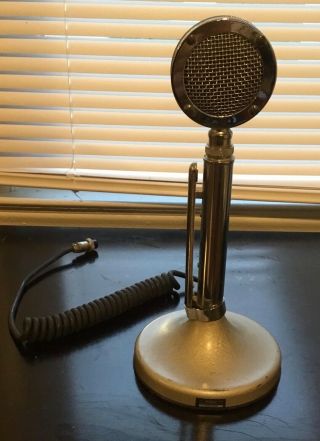 Astatic D104 Vintage Microphone With Base Stand