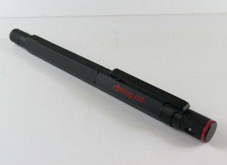 Rotring 600 Black Old Style Fountain Pen F,  Made In Germany,  Old Stock