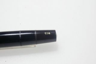 RARE MONTBLANC MEISTERSTUCK 134 - Black cell - gold nib F - 1938/40 c.  Pif 5