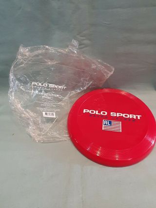 Rare 1993 Polo Sport Ralph Lauren Limited Edition Plastic Frisbee Bn