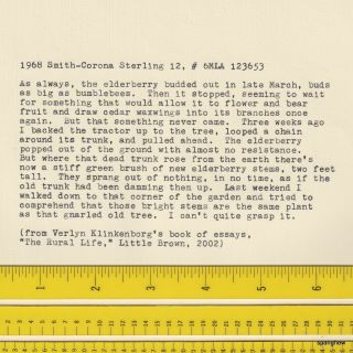 Smith Corona 1968 Sterling 12 typewriter w/case & ribbon: perfectly. 2
