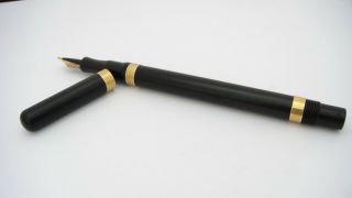 Gorgeous Onoto The Pen,  Bchr & 18ct Rings,  Semi Flex,  14k Stub Broad Nib,  Jm