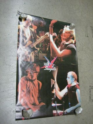 A Flock Of Seagulls Pop Band Poster Vintage 1983 Wave Synth - Pop C1526
