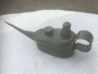 Vintage Small Pump Oil Can - Use Berkels Oil - Brass Cap - Automobilia,  Garage Tools.