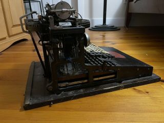 RARE Caligraph Special No.  3 Typewriter Antique 5