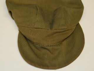 Vintage WWII US Army Airborne Swing Hat Swinghat Cap Theater Made 2