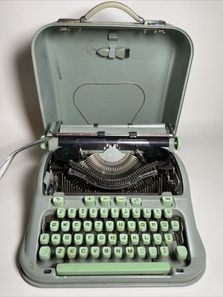 Hermes 3000 Seafoam Green Typewriter