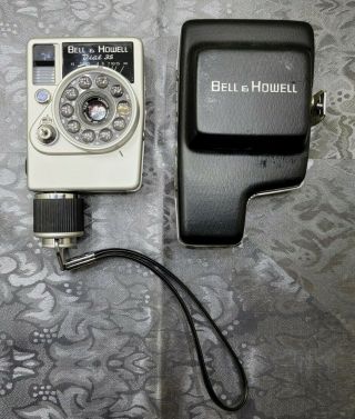 Vintage Bell & Howell Dial 35 Camera With Case Canon Lens Se 28mm 1:2:8