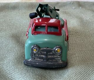 Vintage Tin AAA Tow Truck - Friction Motor Toy JAPAN - AAA Advertising 3