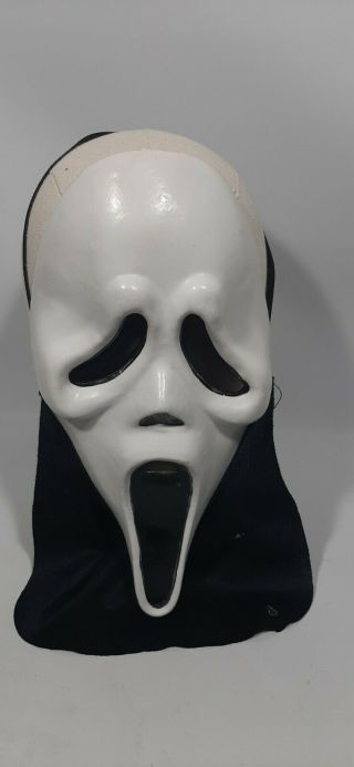 Vintage Scream Ghost Face Easter Unlimited Halloween Mask & Robe Costume 2