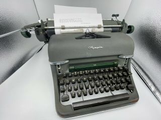 1959 Olympia Sg1 7.  6 Deluxe Typewriter Sg - 1 Germany,  Solid
