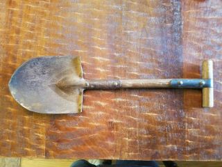 Wwii T Handle Trench Shovel U.  S.  Army Marine