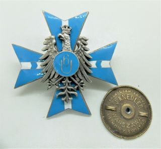 Polish Badge - 6th Uhlan Regiment (stanislawow),  Ww2,  Wwii