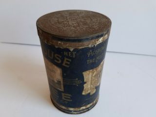 VINTAGE White House Brand COFFEE Empty 1lb TIN CAN Dwinell Wright Co 3