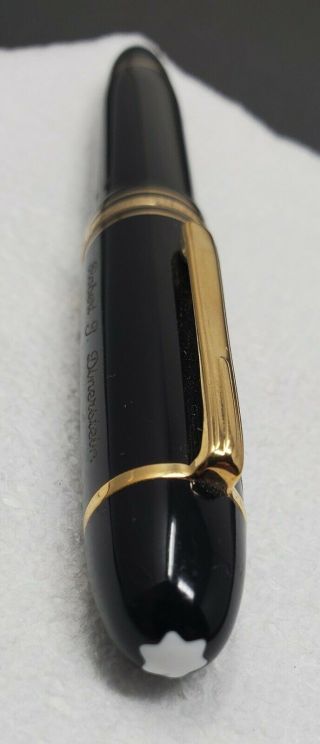 Vintage Fountain Pen - Mont Blanc,  Meisterstuck - Fabulous - 149 Model - Black & Gold - Ae