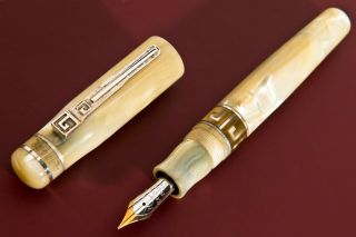 Marlen Ithaca Limited Edition 22 / 240,  Fountain Pen Celluloid.  Cartier Pen