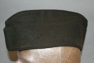 WW2 USMC,  Marine Corps Issue Wool Overseas Cap 2