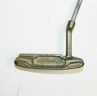 Rare Karsten Golf Ping Anser Putter 35.  5 Left Handed Sound Slot 85029 Lh Vintage