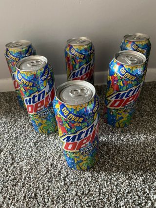Mountain Dew Cake Smash 6 Pack Limited Edition Mtn Dew Rare In Hand Ships Now