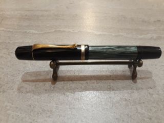 Pelikan 100 N Green Marble Fountain Pen