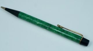 Montblanc 333 1/2 Fountain Pen 22 Twist Pencil Jade Green Set Palladium Nib MB 3