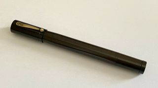 Gorgeous Waterman 46 Safety Pen,  Bchr,  Clip Version,  Semi Flex 14k Medium Nib
