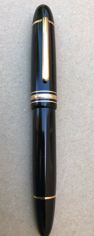 Montblanc Meisterstuck No.  149 18k Gold Nib Fountain Pen In