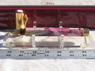 Rare Omas Casanova Solid 18kt Gold Limited Edition Fountain Pen No.  23/73 Huge