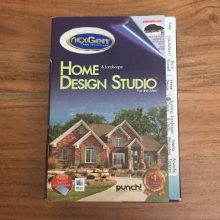Vintage Nexgen Home & Landscape Design Studio Software For - Mac Punch Software