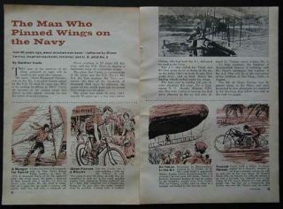 Life Of Glenn Curtiss Aviator Historical Cartoon 1961