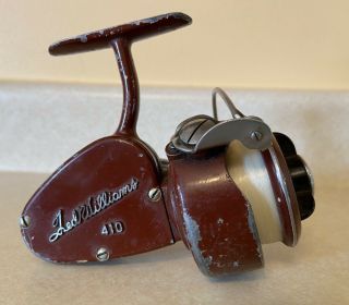 Vintage Ted Williams 410 Sears Roebuck Co.  Collectible Spinning Reel (mb) Italy