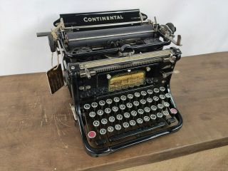 Typewriter Continental Standard 1921 - No Risk With
