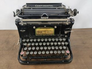 TYPEWRITER CONTINENTAL STANDARD 1921 - NO RISK WITH 3