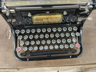 TYPEWRITER CONTINENTAL STANDARD 1921 - NO RISK WITH 5