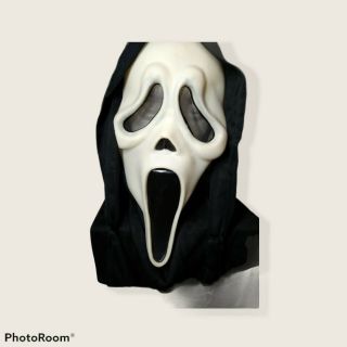 Vintage Scream Ghostface Easter Unlimited Inc.  Fun World Halloween Mask S9206