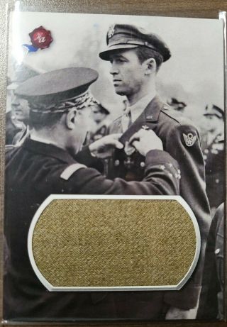 Jimmy Stewart 2021 Historic Autographs Uniform Patch World War Ii 1945 Army