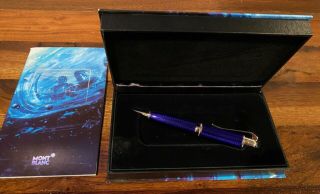 Montblanc Writers Edition 2003 Jules Verne Ballpoint Pen & Documents