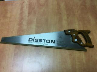 Vintage Disston D - 23 Crosscut Hand Saw 26 " - 10 Point Full Taper Ground