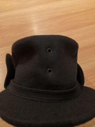 Vintage Cap Hat Ww2 World War Ii Wool Flaps Ww2 Made In Sweden