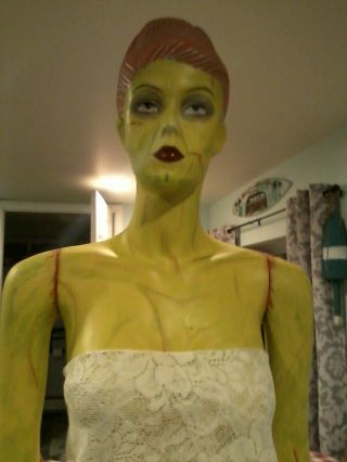 Bride Of Frankenstein Life Size Statue Mannequin Halloween Prop