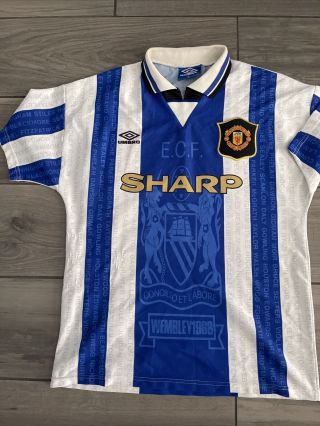 Manchester United 94 - 96 Vintage Away Jersey (m)