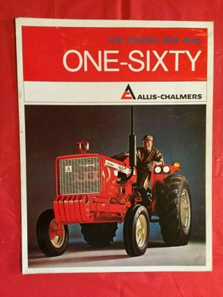 Allis - Chalmers " Model 160 Tractor " Tractor Dealer Showroom Sales Brochure