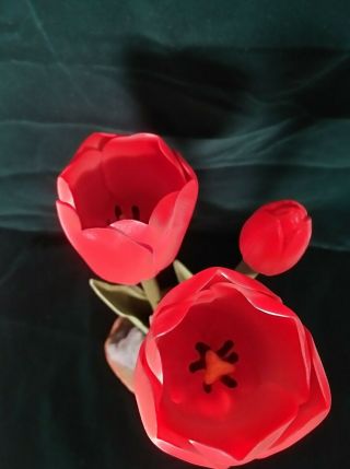 Vintage Andrea By Sadek Japan Porcelain " Flame Tulip " 6562