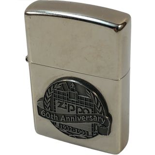 Vintage Zippo 60th Anniversary Lighter 1997 Unused? Usa Made