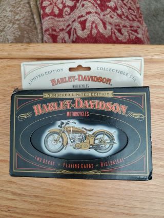 Harley Davidson Playing Cards Set