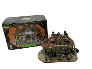 Lemax Spooky Town Phantom Station 85661 Lighted Sounds 2008 Halloween Decoration